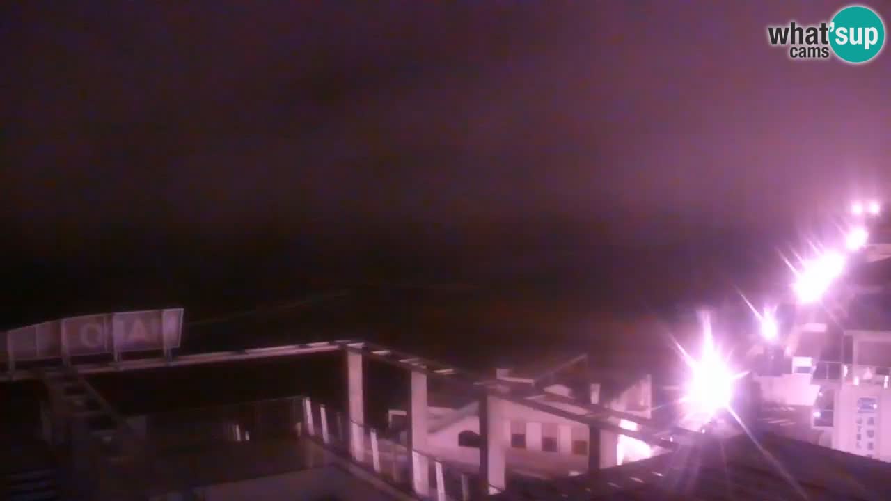 Webcam Caorle weststrand – Ponente Strand nach Hotel Marco Polo