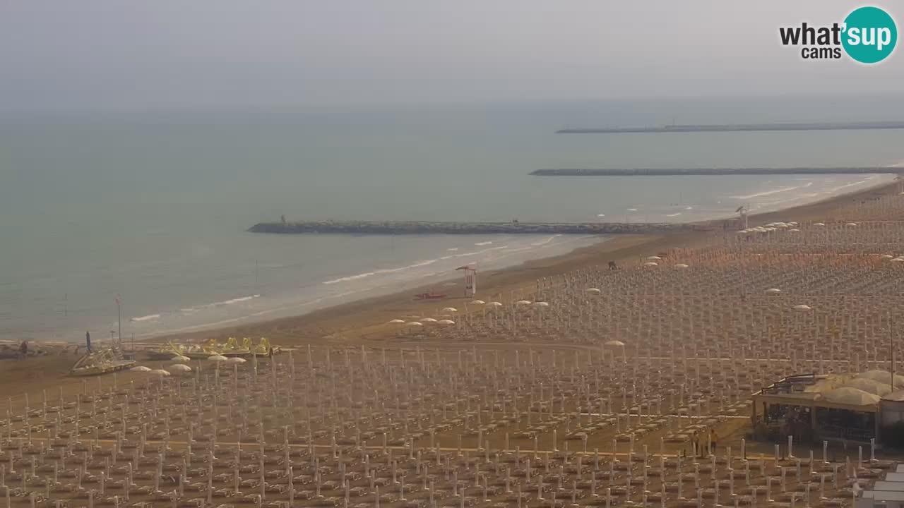 Webcam Spiaggia Ponente – Hotel Marco Polo – Caorle