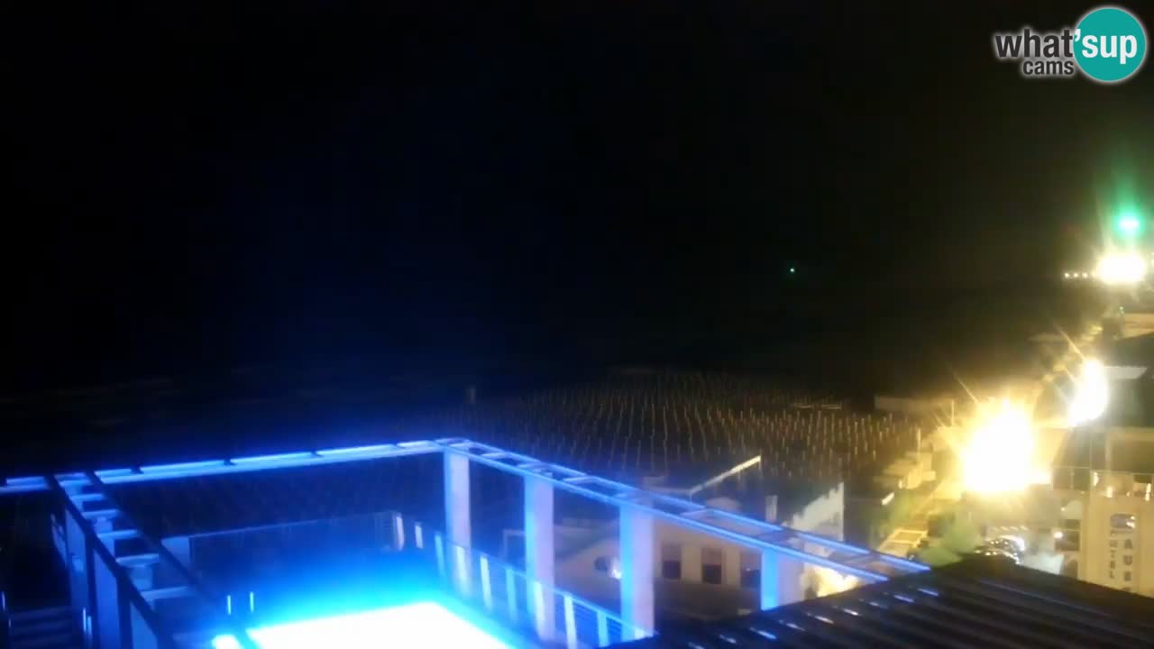Caorle playa Ponente camera web – Hotel Marco Polo