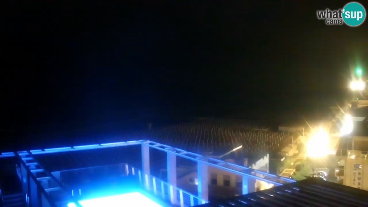 Caorle Plaža Ponente spletna kamera | Hotela Marco Polo