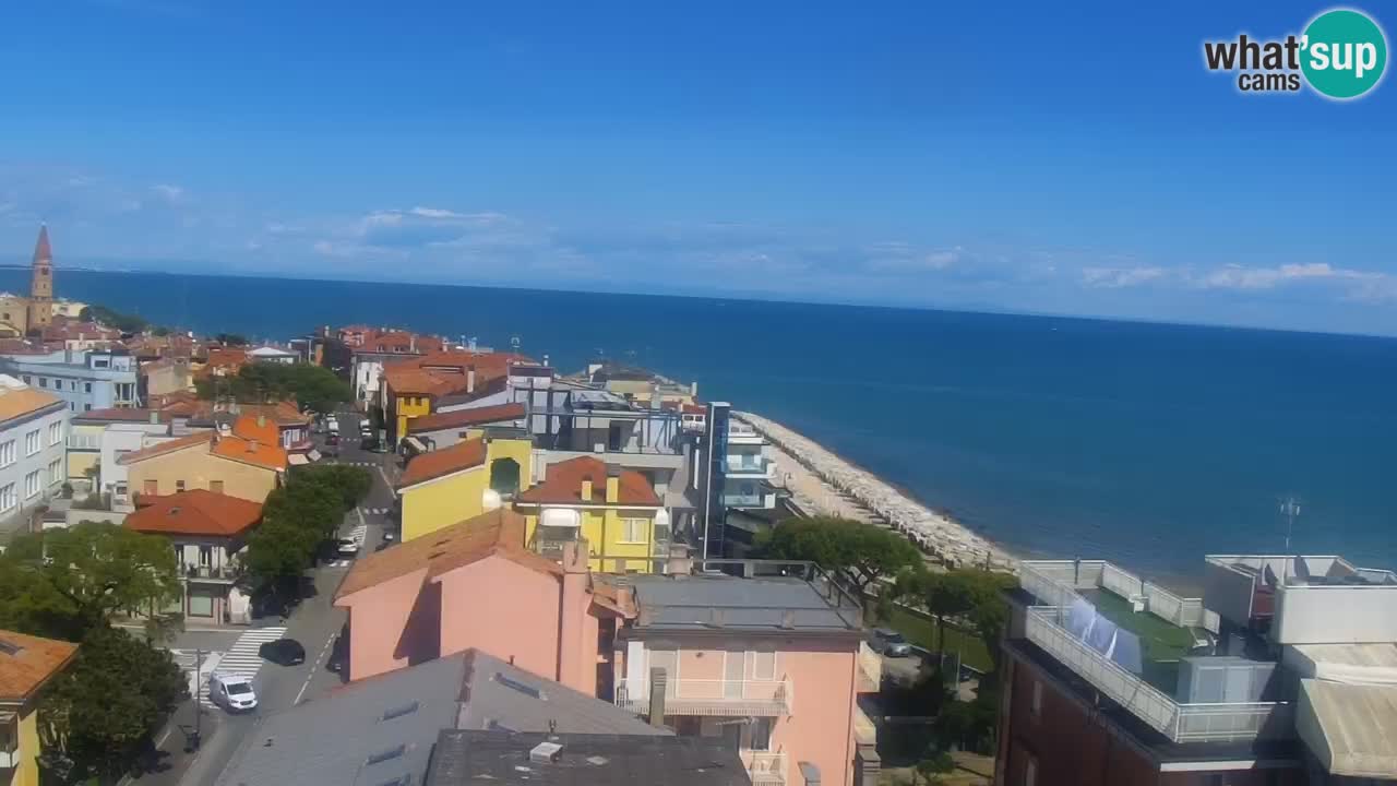 Webcam Spiaggia Ponente – Hotel Marco Polo – Caorle