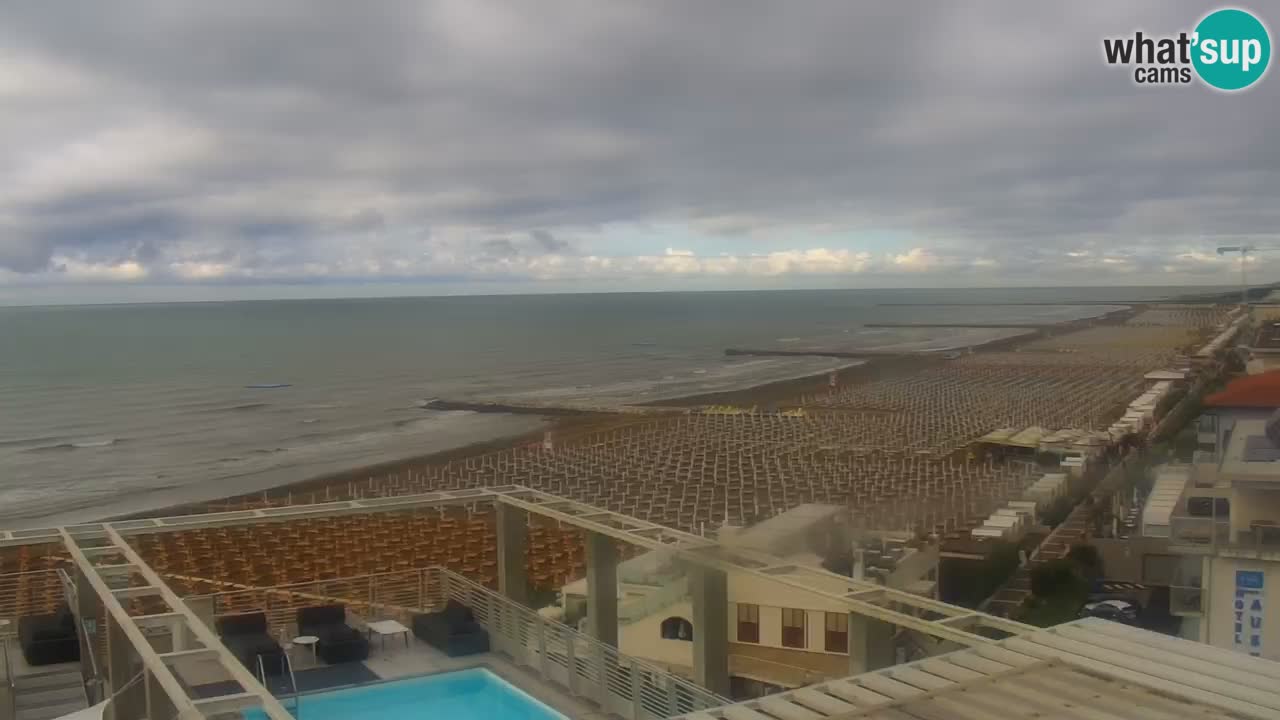 Caorle Plaza Ponente web kamera | Hotela Marco Polo