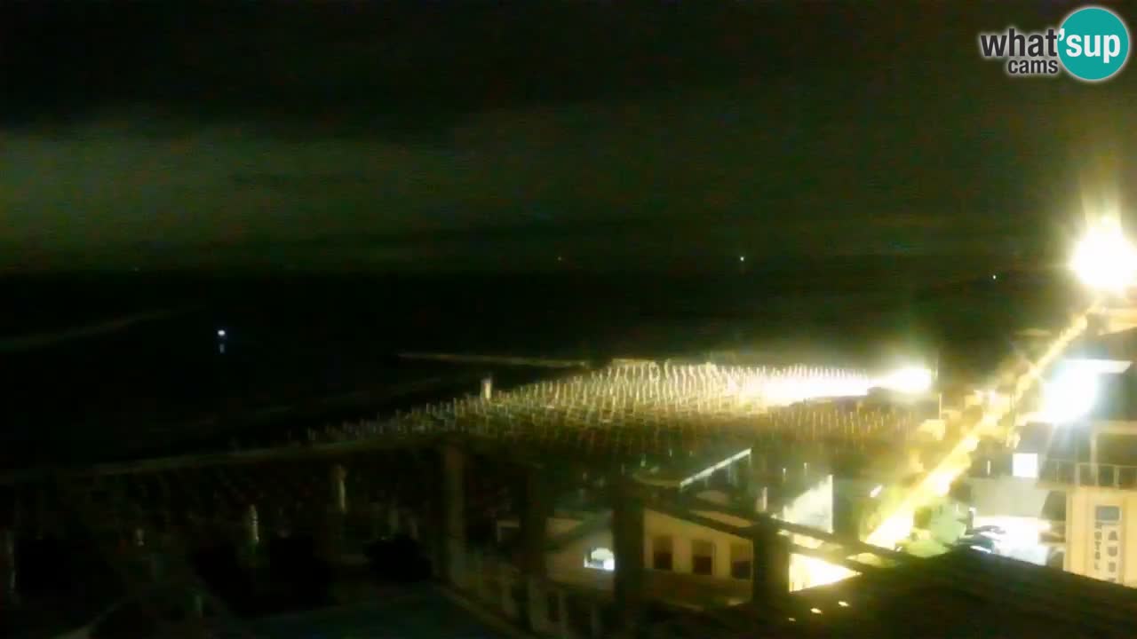 Caorle playa Ponente camera web – Hotel Marco Polo