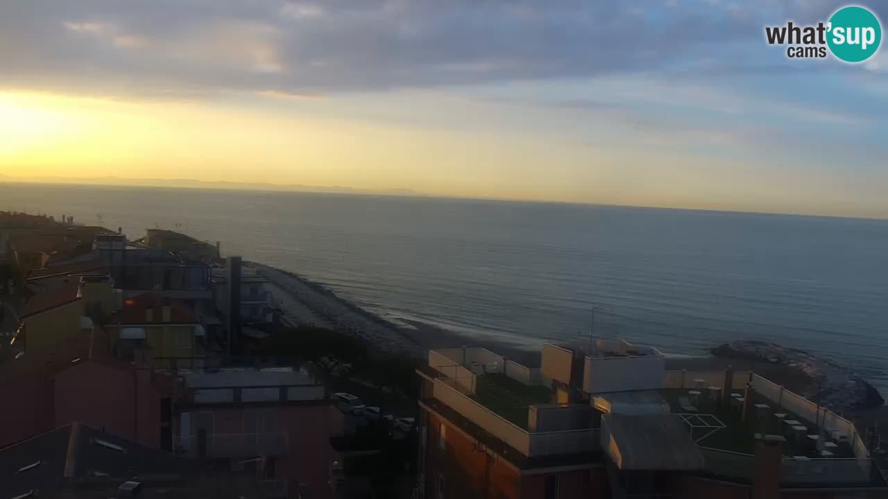 Caorle Plaža Ponente spletna kamera | Hotela Marco Polo