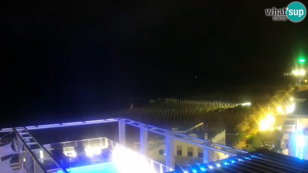 Webcam Spiaggia Ponente – Hotel Marco Polo – Caorle