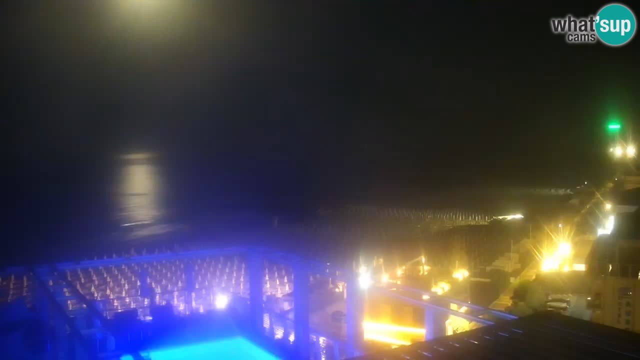 Webcam Spiaggia Ponente – Hotel Marco Polo – Caorle