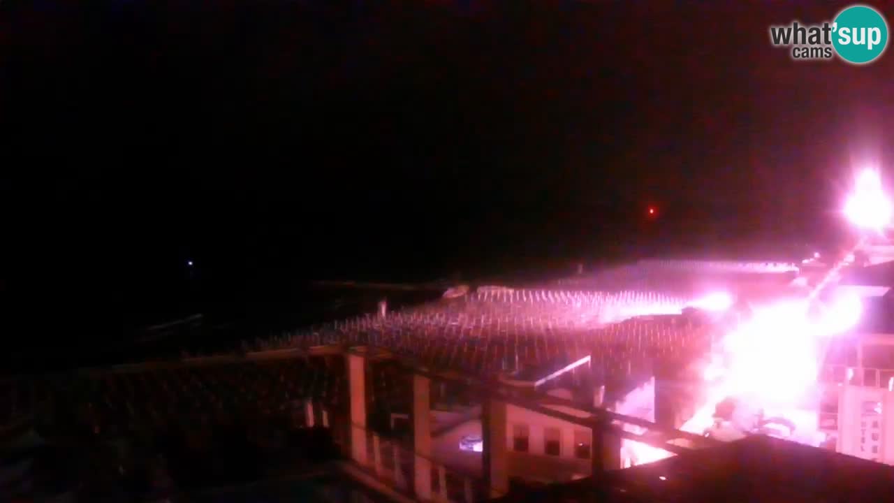 Caorle Plaža Ponente spletna kamera | Hotela Marco Polo