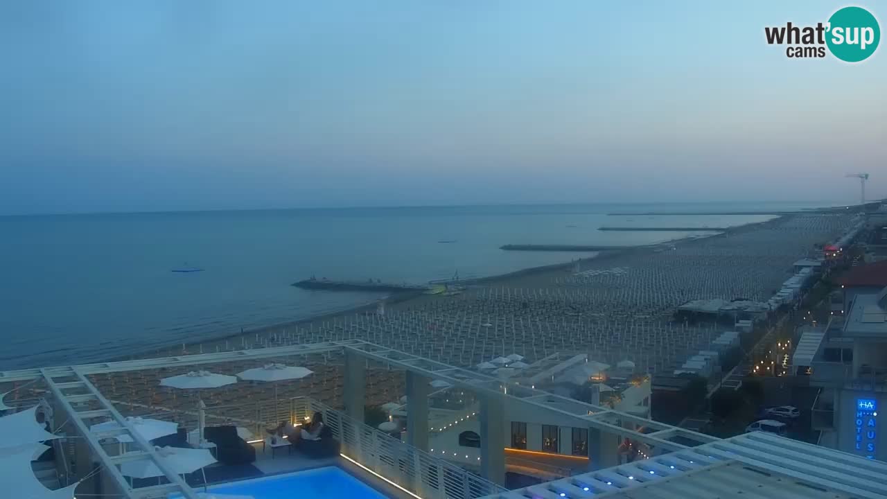 Webcam Caorle Plage Ponente – Hotel Marco Polo