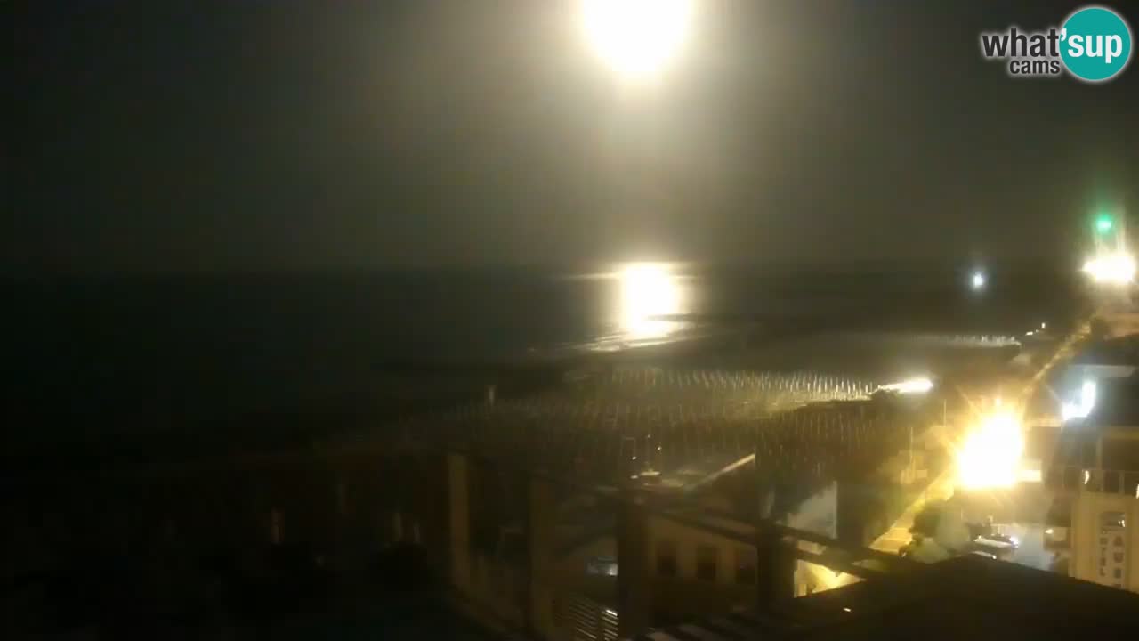 Webcam Spiaggia Ponente – Hotel Marco Polo – Caorle