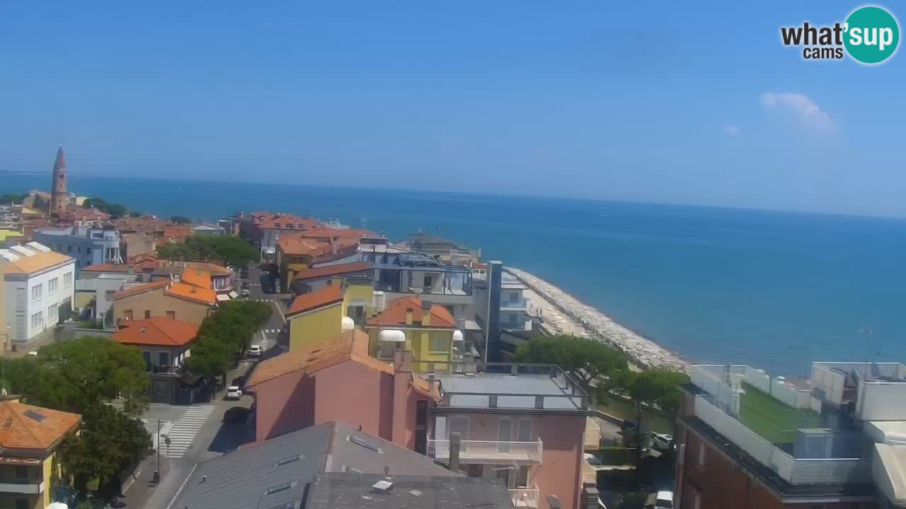 Caorle Plaza Ponente web kamera | Hotela Marco Polo