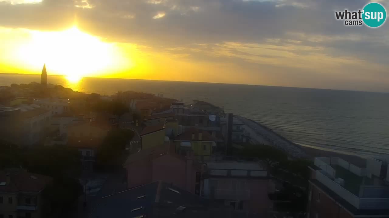 Caorle Plaža Ponente spletna kamera | Hotela Marco Polo