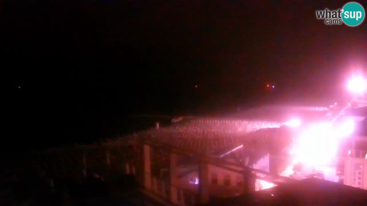 Caorle Plaza Ponente web kamera | Hotela Marco Polo