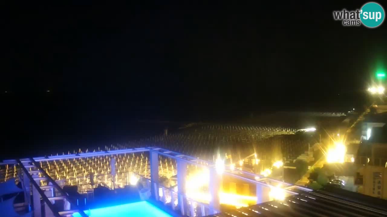 Webcam Spiaggia Ponente – Hotel Marco Polo – Caorle