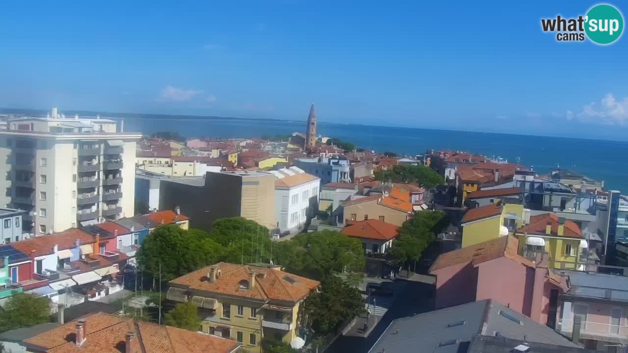 Caorle Plaza Ponente web kamera | Hotela Marco Polo