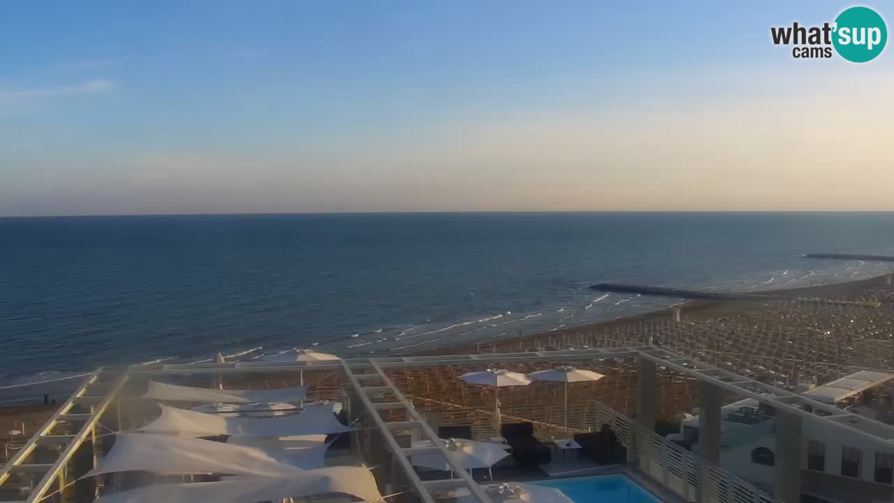 Webcam Spiaggia Ponente – Hotel Marco Polo – Caorle