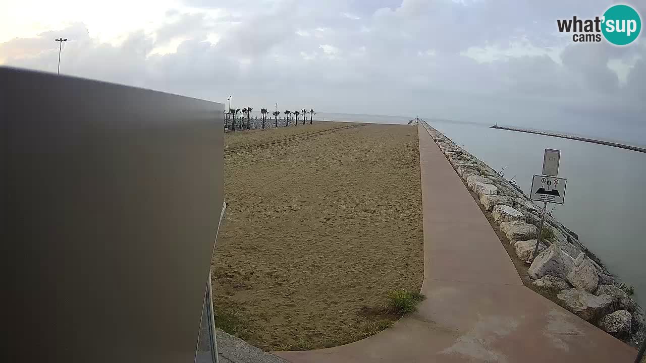 Pic Nic Caorle Web kamera – Plaža Ponente – ob kanalu Livenza