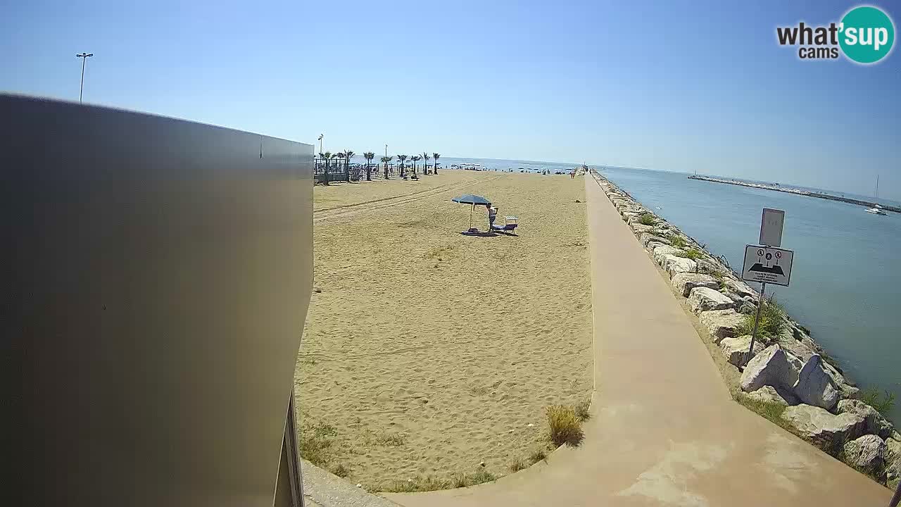 Pic Nic Caorle Web kamera – Plaža Ponente – ob kanalu Livenza