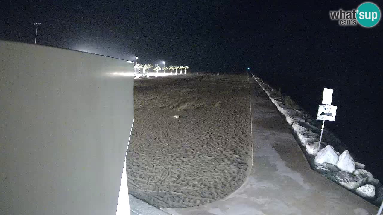 Caorle Pic Nic web cam – spiaggia Ponente – presso la foce del fiume Livenza