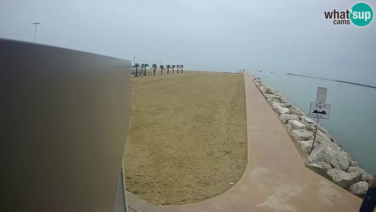 Caorle Pic Nic web cam – spiaggia Ponente – presso la foce del fiume Livenza