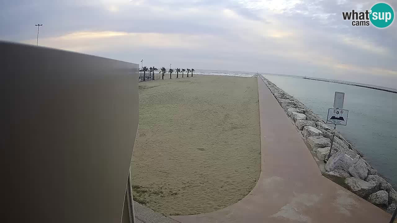 Pic Nic Caorle Web kamera – Plaža Ponente – ob kanalu Livenza