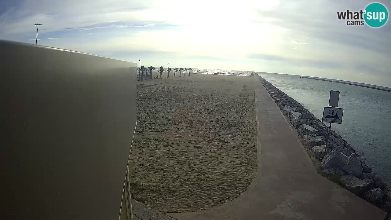 Caorle Pic Nic web cam – spiaggia Ponente – presso la foce del fiume Livenza