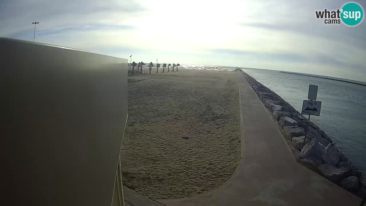 Caorle Pic Nic web cam – spiaggia Ponente – presso la foce del fiume Livenza