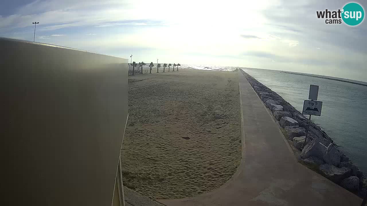 Caorle Pic Nic web cam – spiaggia Ponente – presso la foce del fiume Livenza