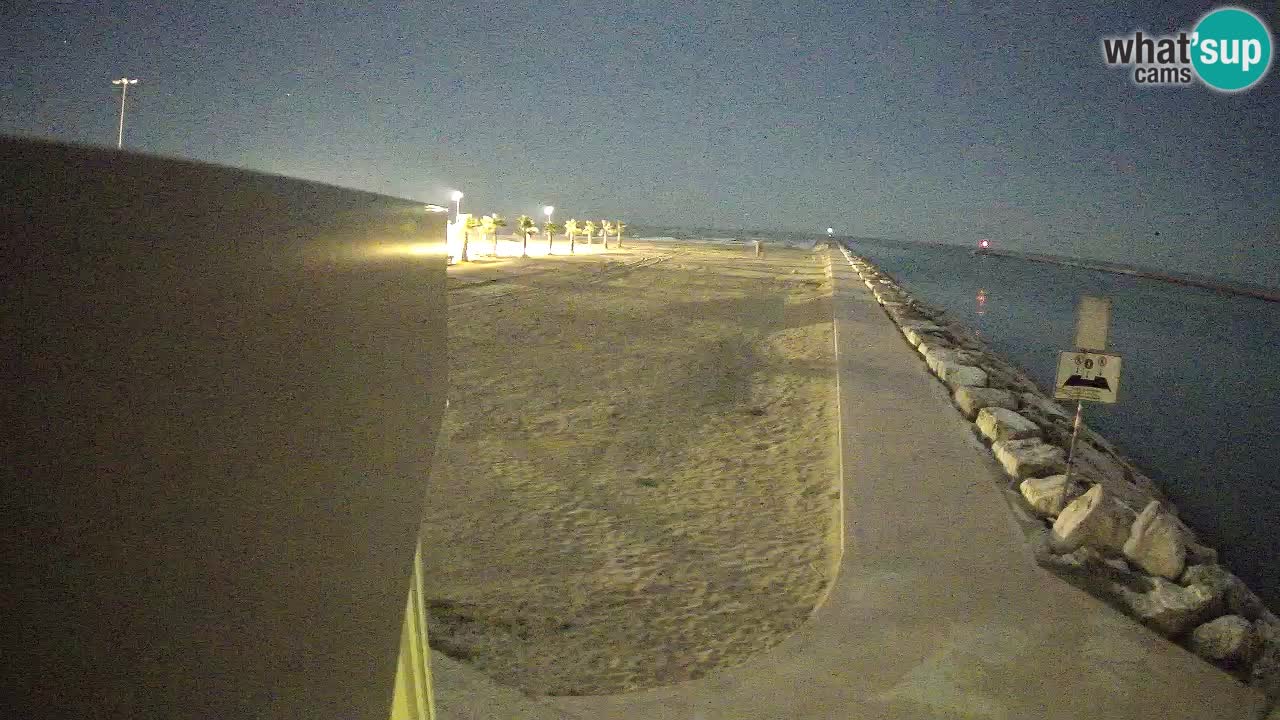 Caorle Pic Nic web cam – spiaggia Ponente – presso la foce del fiume Livenza