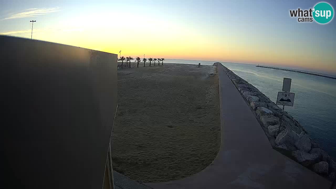 Pic Nic Caorle Web kamera – Plaža Ponente – ob kanalu Livenza