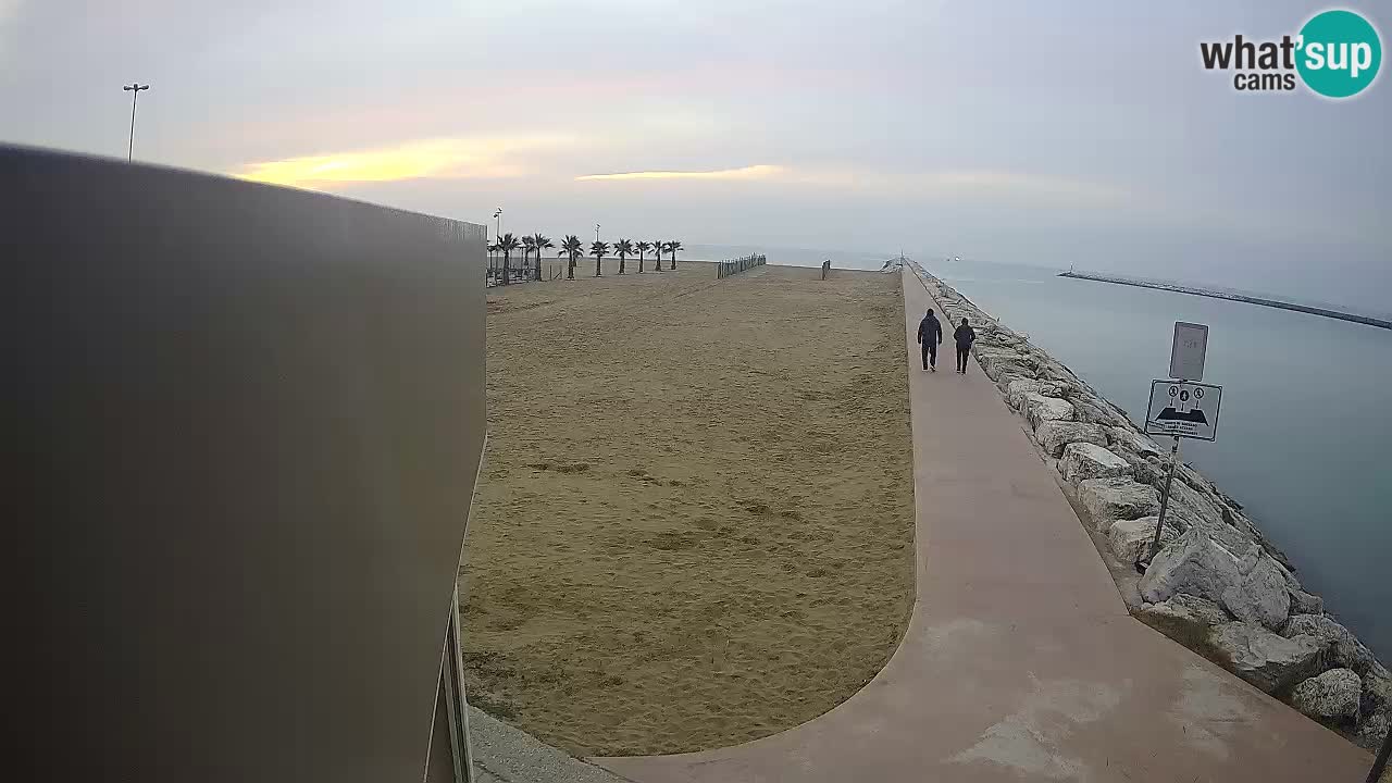 Pic Nic Caorle Web kamera – Plaža Ponente – ob kanalu Livenza