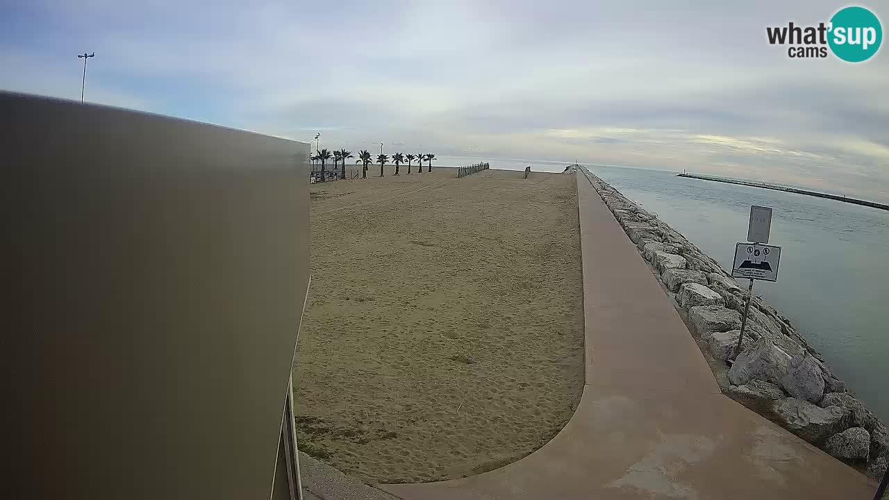 Caorle Pic Nic web cam – spiaggia Ponente – presso la foce del fiume Livenza