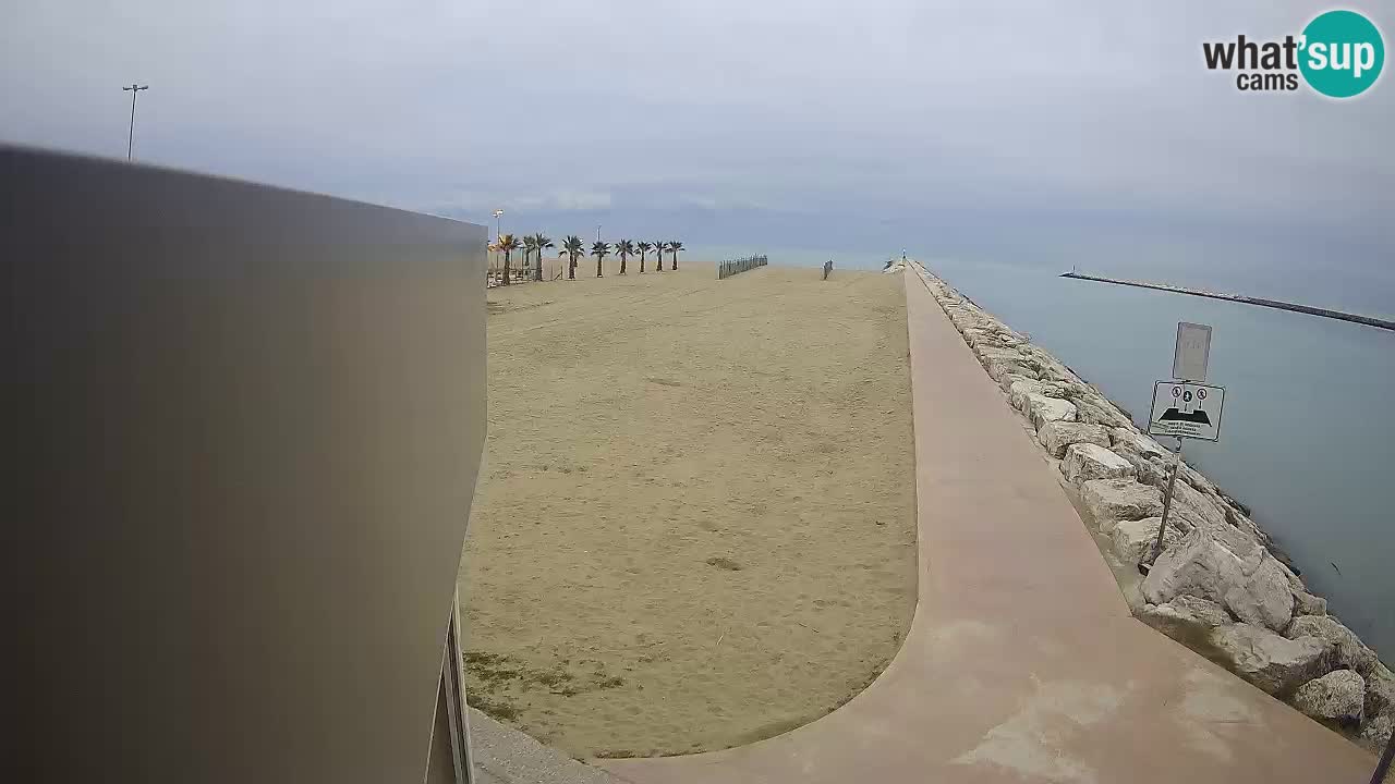 Caorle Pic Nic web cam – spiaggia Ponente – presso la foce del fiume Livenza