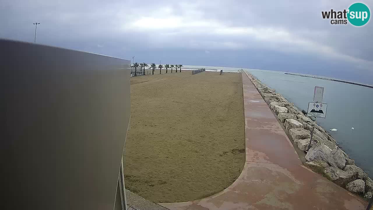 Caorle Pic Nic web cam – spiaggia Ponente – presso la foce del fiume Livenza