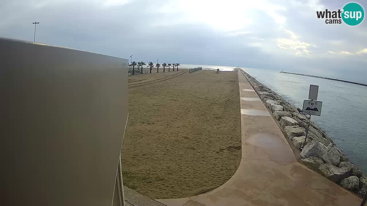 Caorle Pic Nic web cam – spiaggia Ponente – presso la foce del fiume Livenza