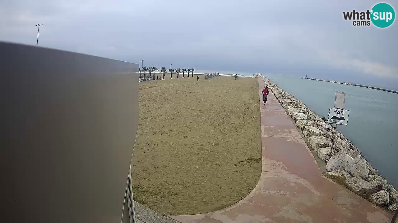 Caorle Pic Nic web cam – spiaggia Ponente – presso la foce del fiume Livenza