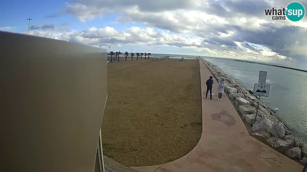 Caorle Pic Nic web cam – spiaggia Ponente – presso la foce del fiume Livenza