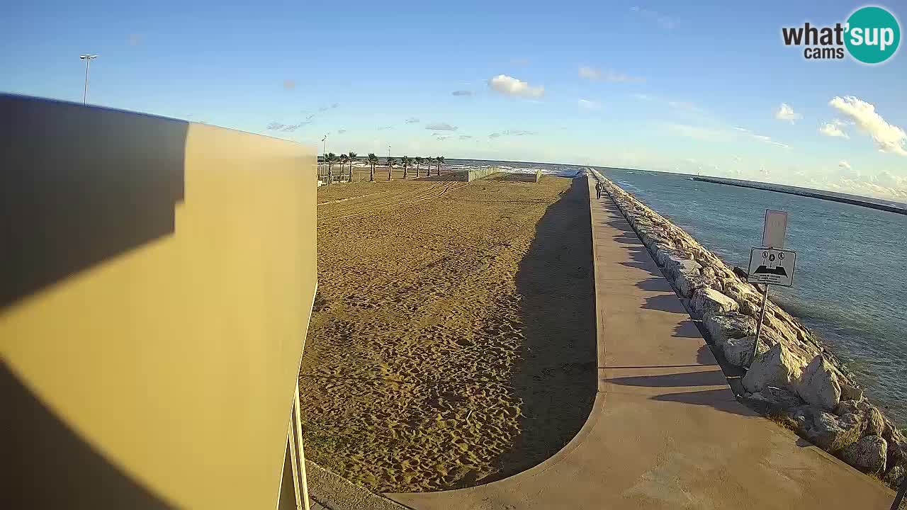 Pic Nic Caorle Web kamera – Plaža Ponente – ob kanalu Livenza