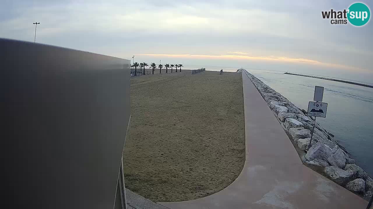 Caorle Pic Nic web cam – spiaggia Ponente – presso la foce del fiume Livenza