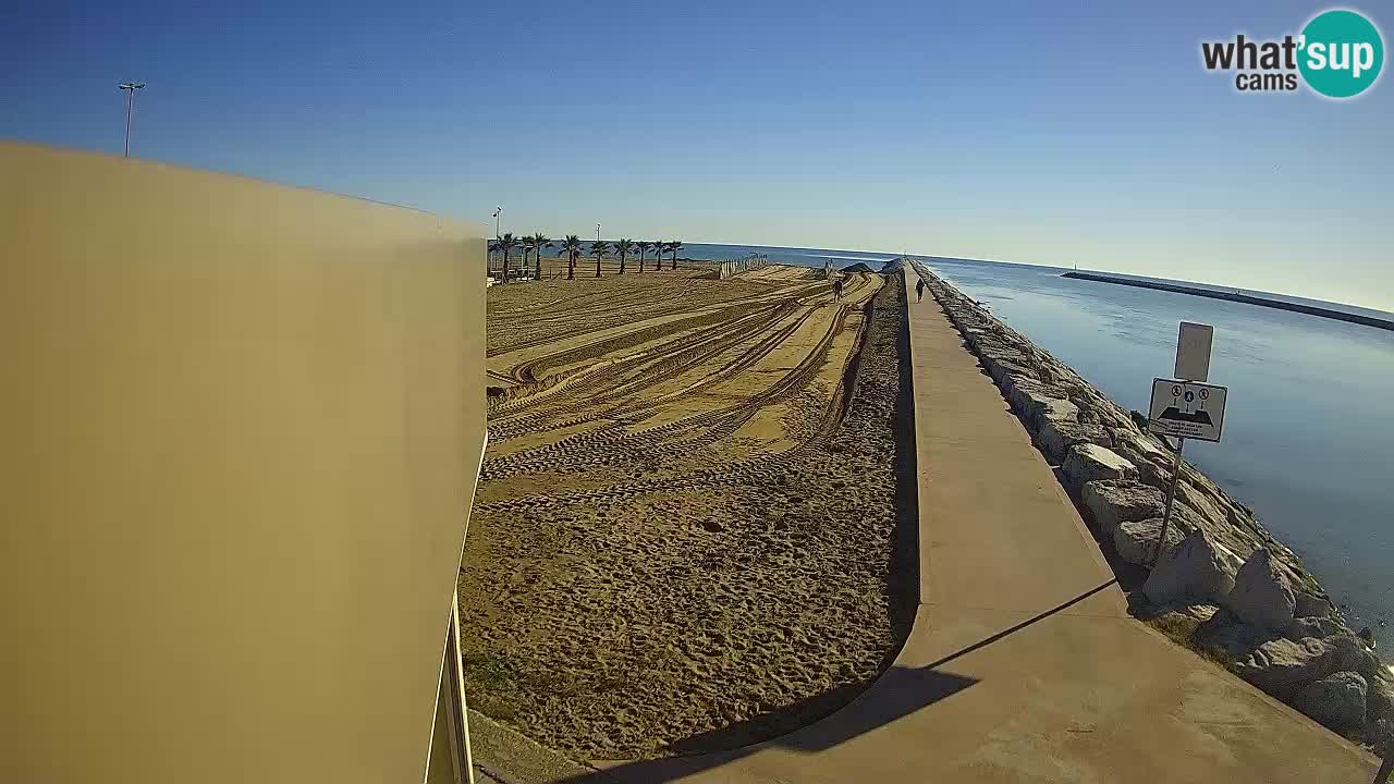 Pic Nic Caorle Web kamera – Plaža Ponente – ob kanalu Livenza