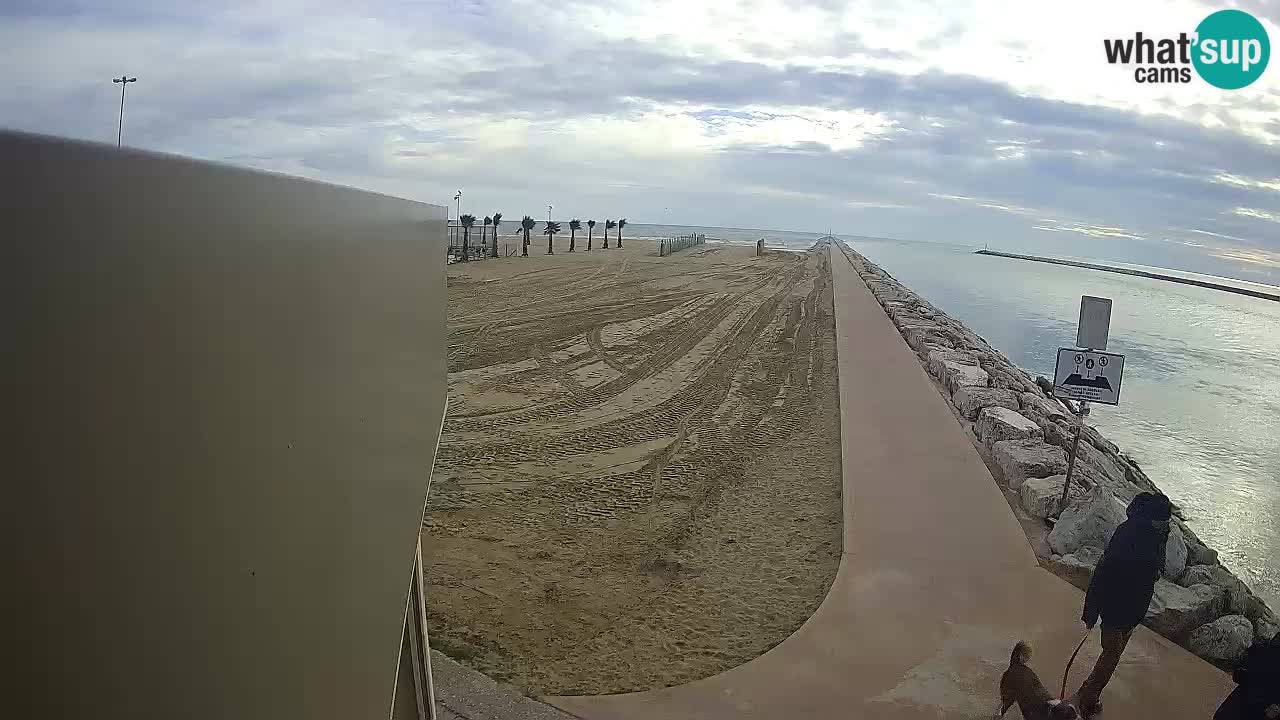 Pic Nic Caorle Web kamera – Plaža Ponente – ob kanalu Livenza