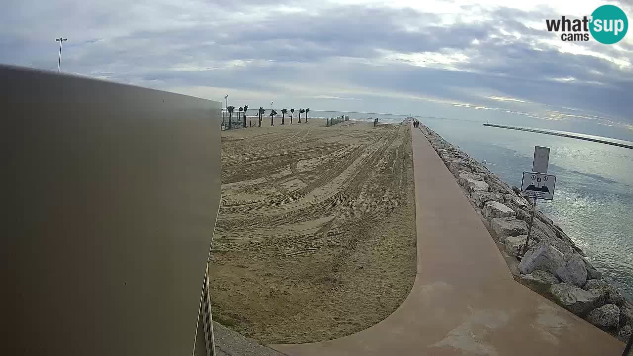 Pic Nic Caorle Web kamera – Plaža Ponente – ob kanalu Livenza