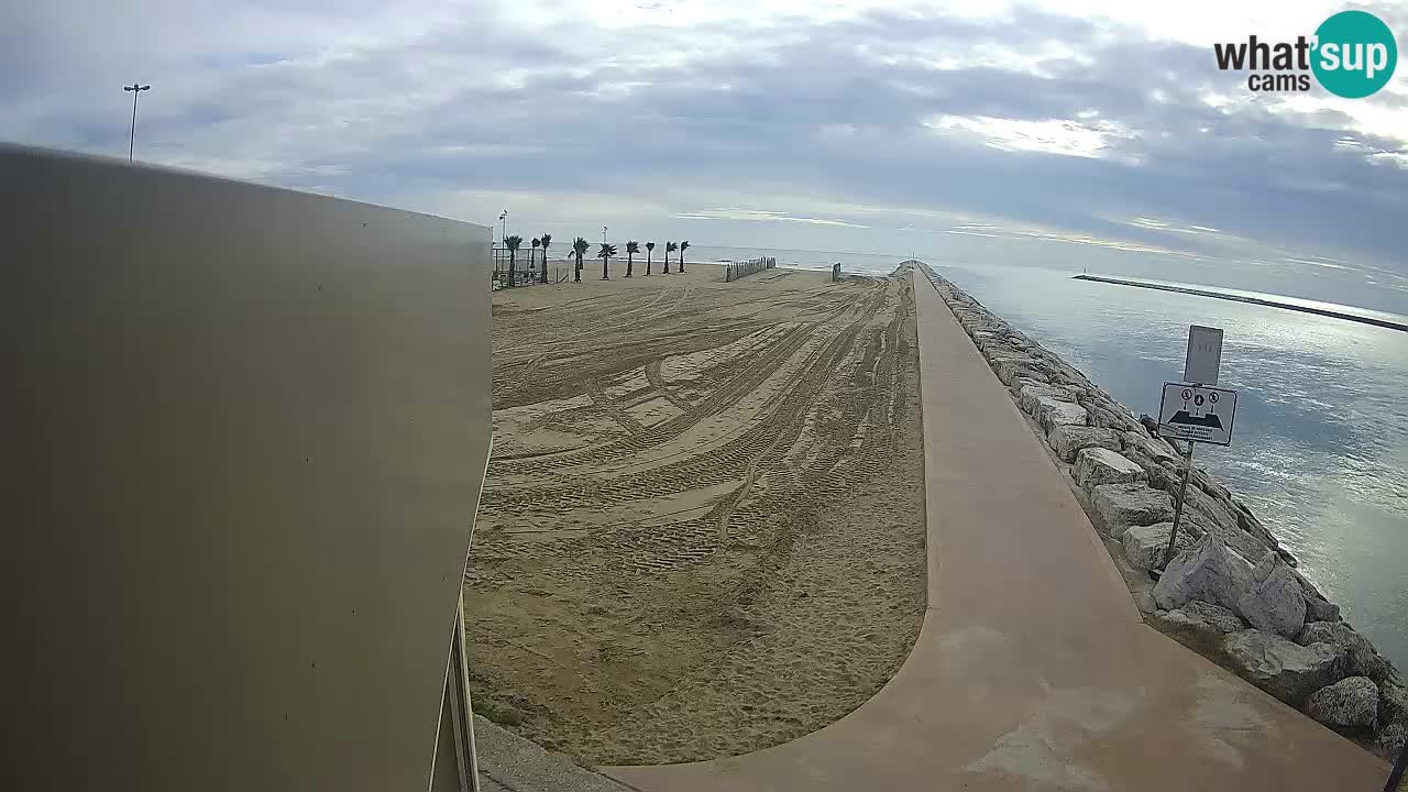 Caorle Pic Nic web cam – spiaggia Ponente – presso la foce del fiume Livenza