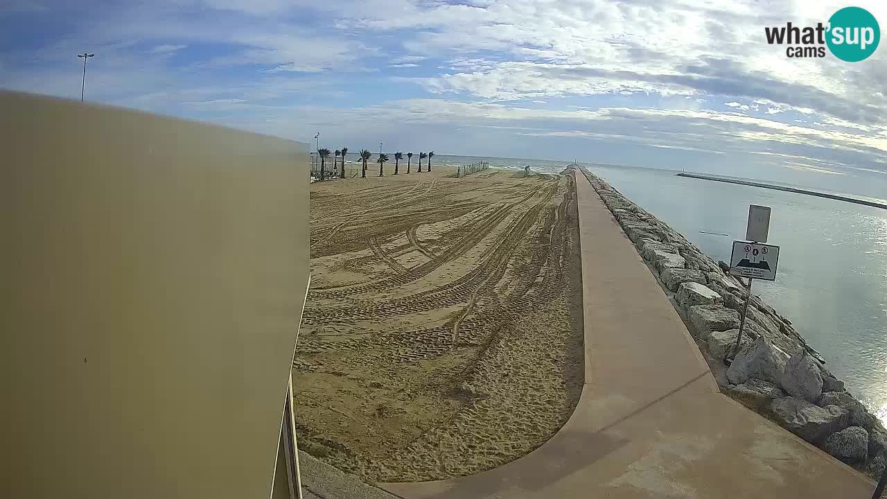 Caorle Pic Nic web cam – spiaggia Ponente – presso la foce del fiume Livenza