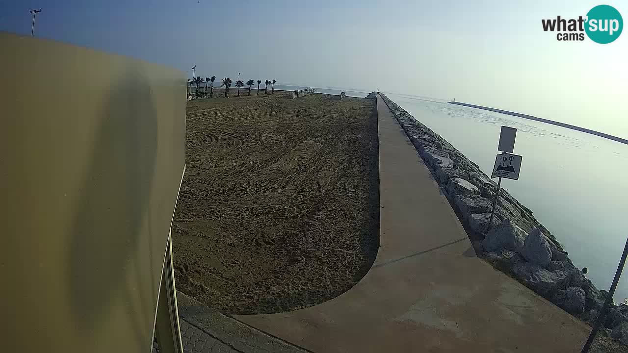 Pic Nic Caorle Web kamera – Plaža Ponente – ob kanalu Livenza