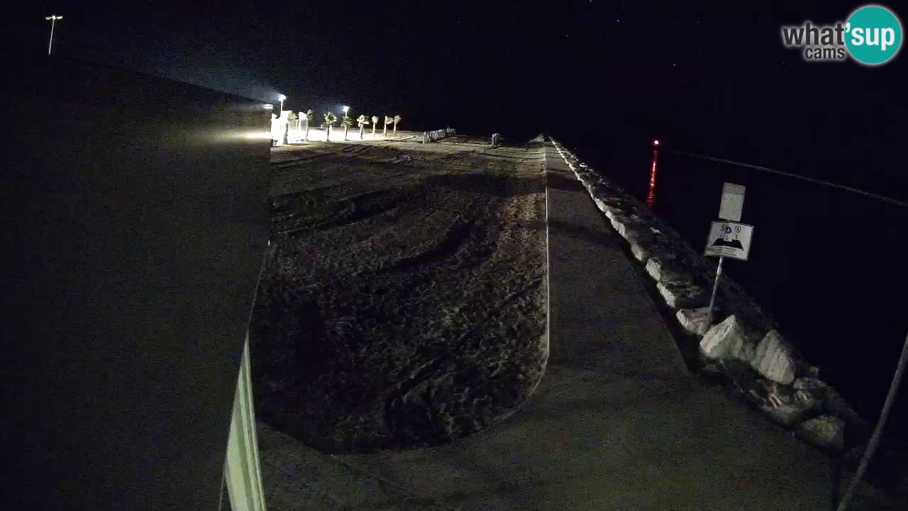 Pic Nic Caorle Web kamera – Plaža Ponente – ob kanalu Livenza