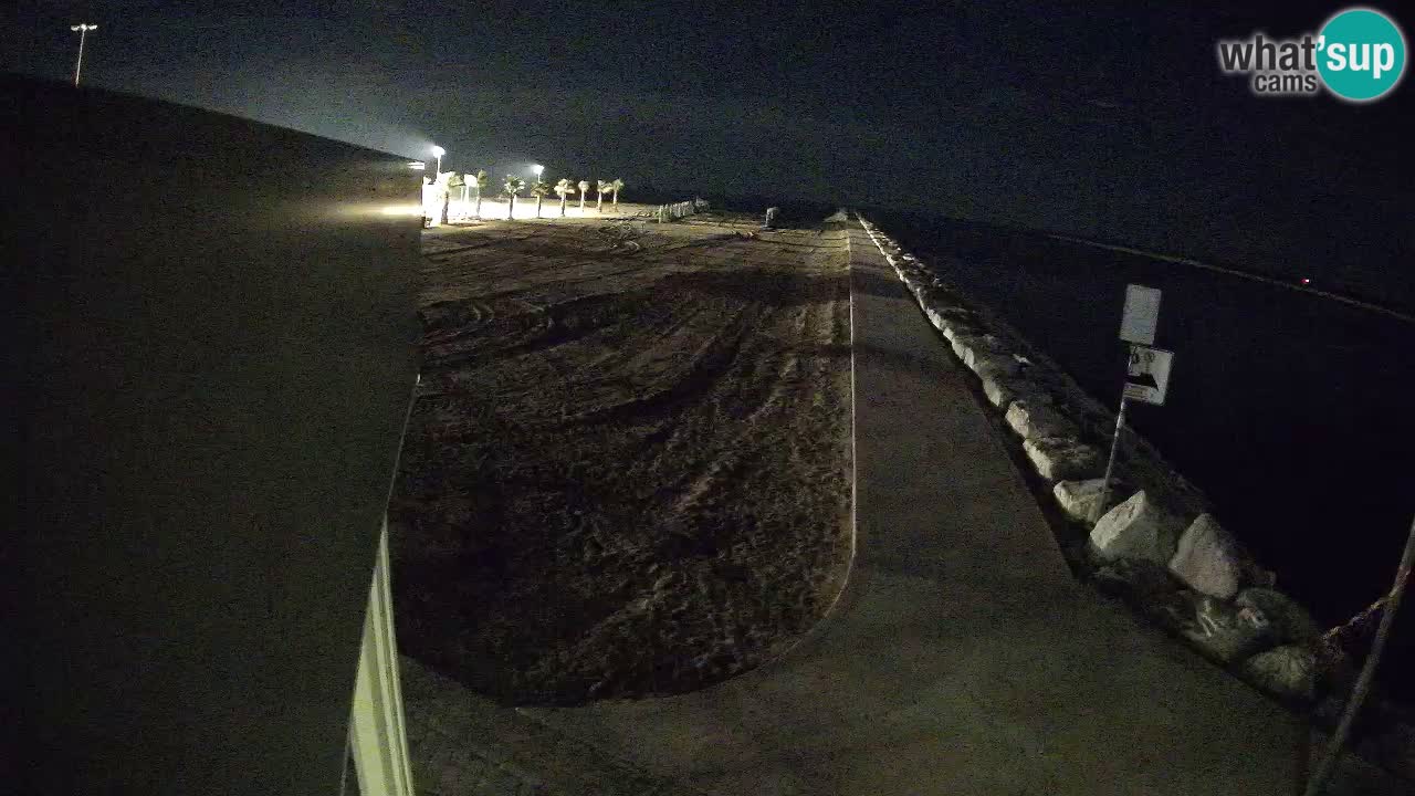 Caorle Pic Nic web cam – spiaggia Ponente – presso la foce del fiume Livenza