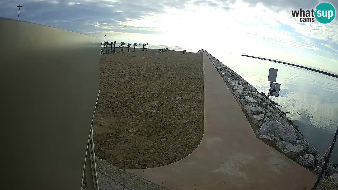 Caorle Pic Nic web cam – spiaggia Ponente – presso la foce del fiume Livenza