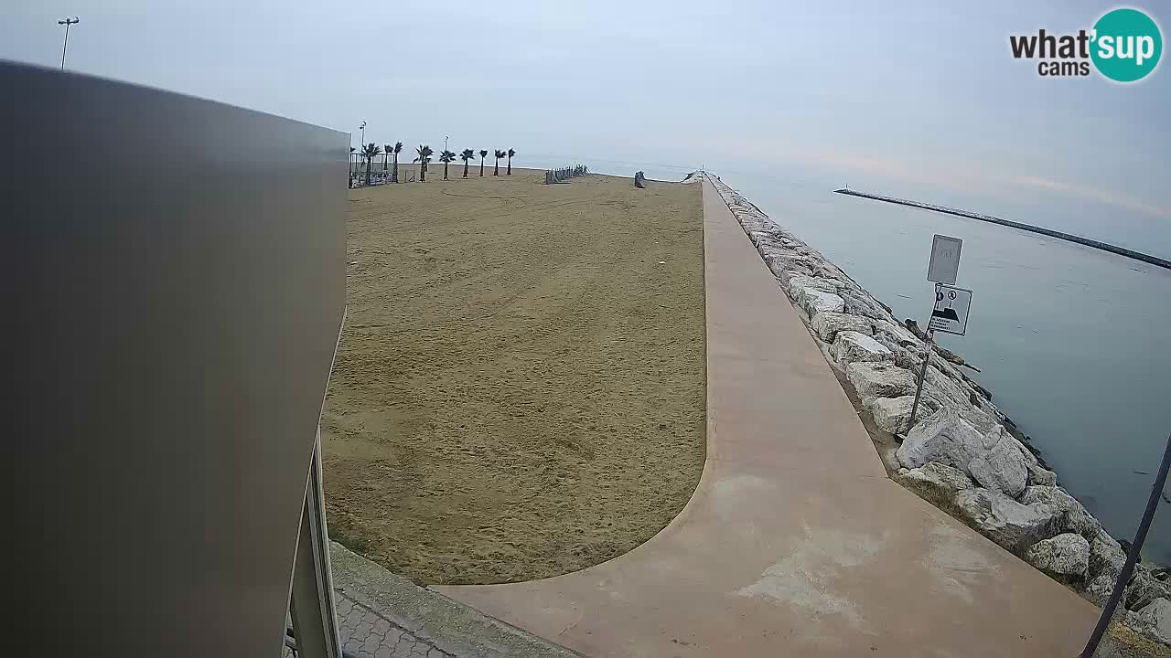 Caorle Pic Nic web cam – spiaggia Ponente – presso la foce del fiume Livenza