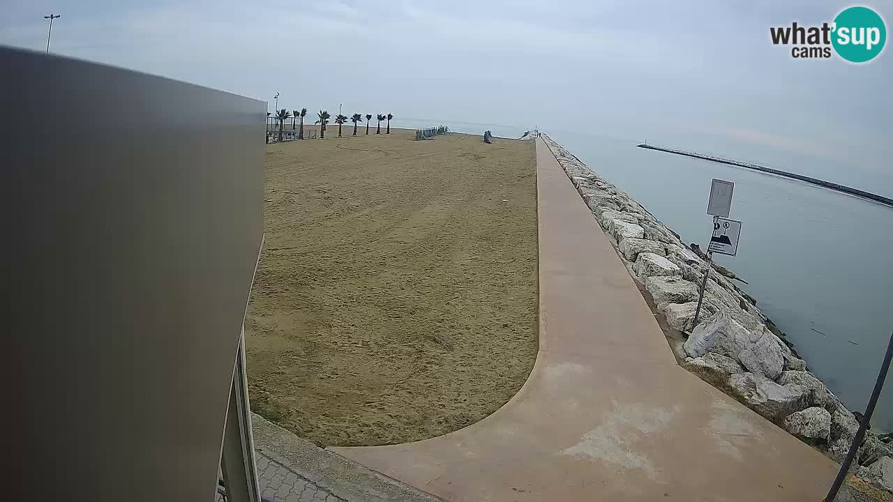 Caorle Pic Nic web cam – spiaggia Ponente – presso la foce del fiume Livenza