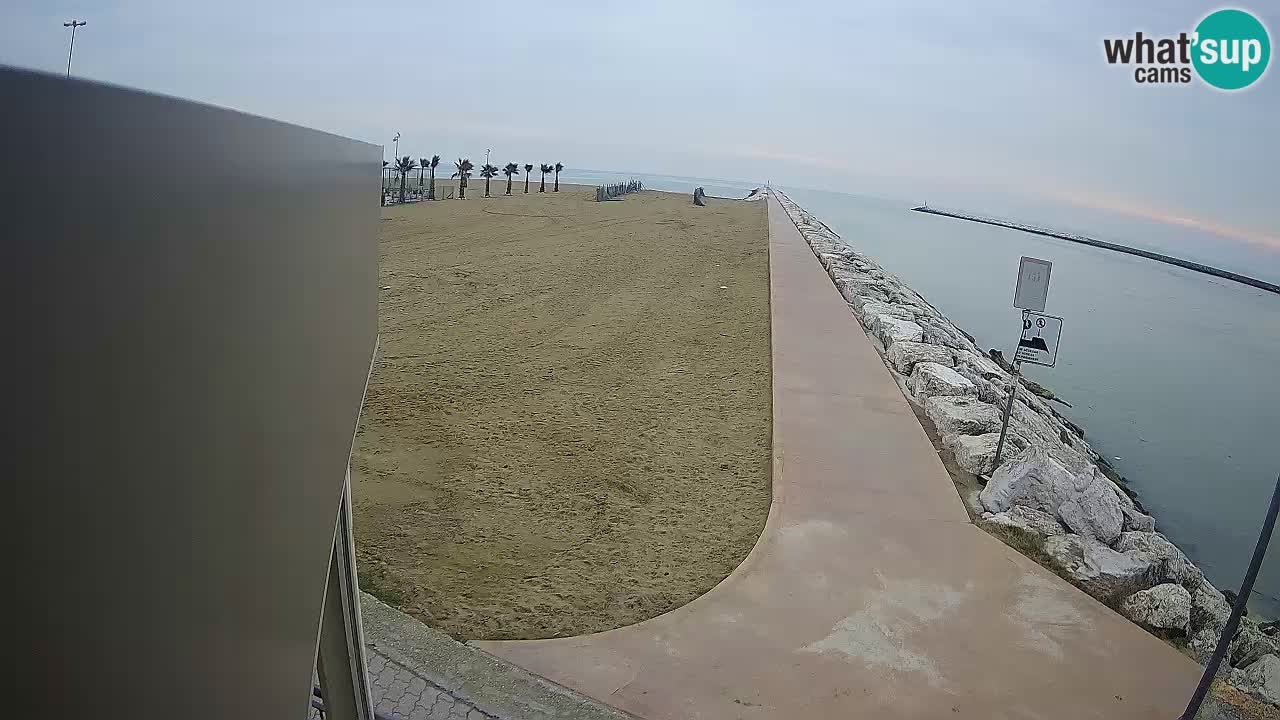 Caorle Pic Nic Ponente strand webcam – kanal Livenza